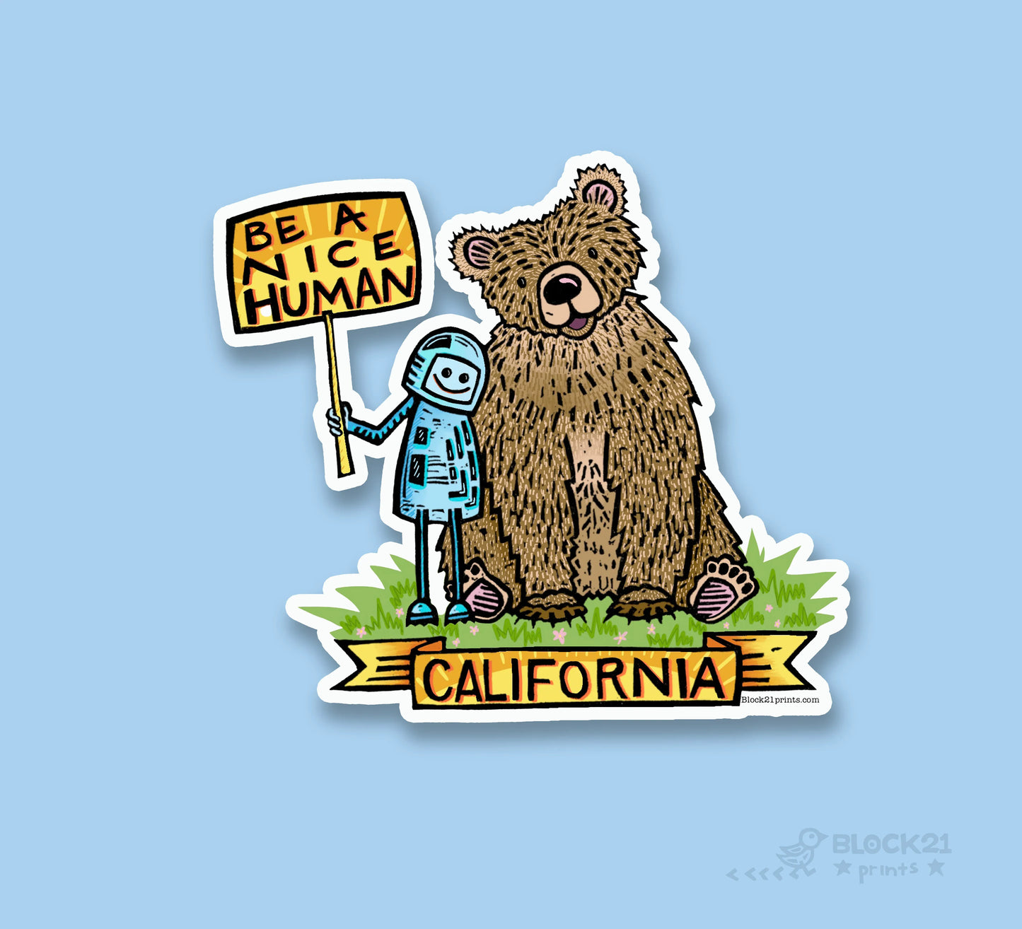 California Gift Bundle | Stickers & Postcard