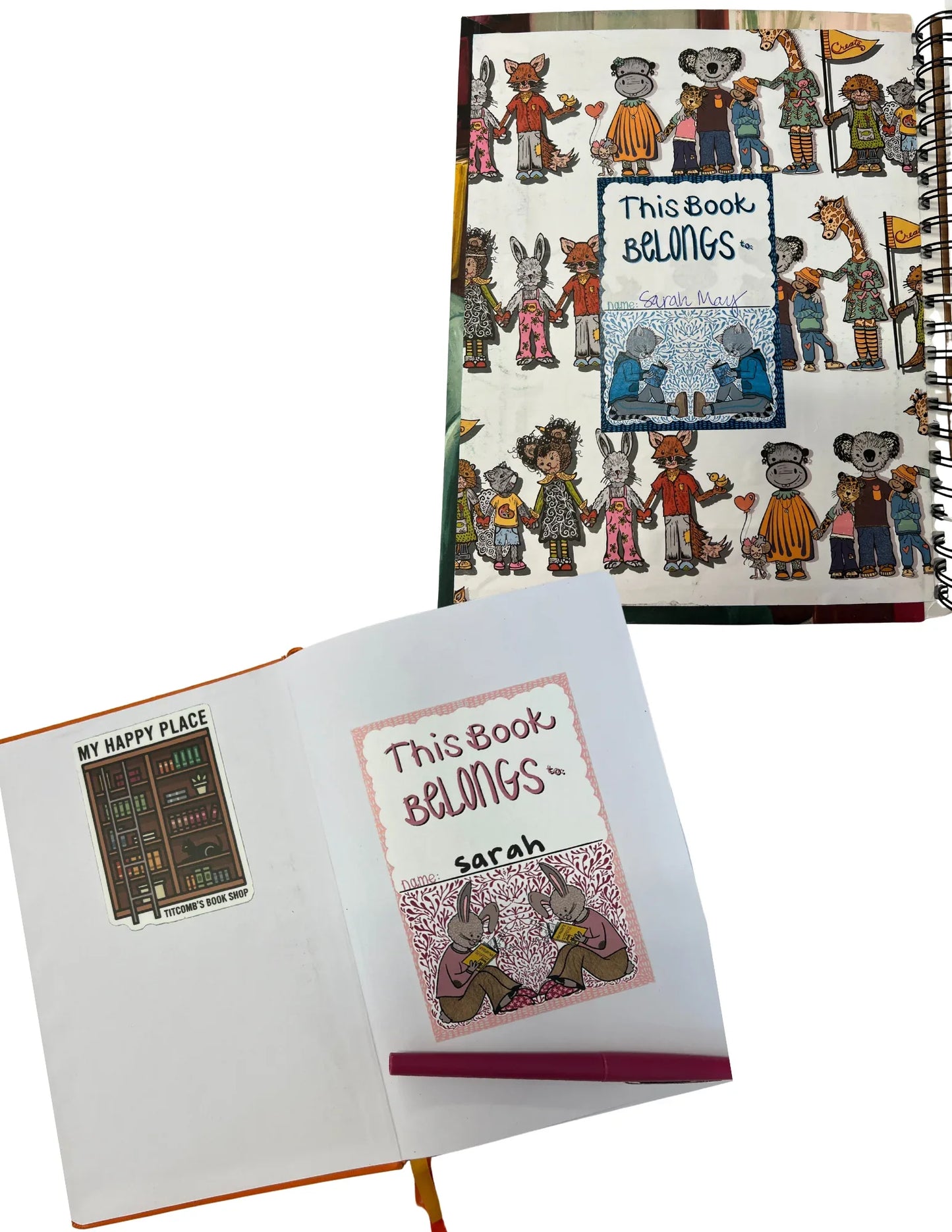 This Book Belongs To Bookplates – Reading Rabbits