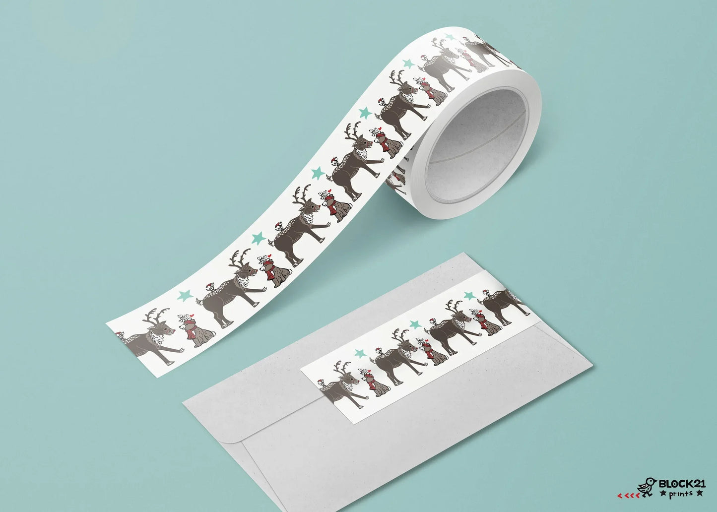 Winter Besties Holiday 1 inch Washi Tape