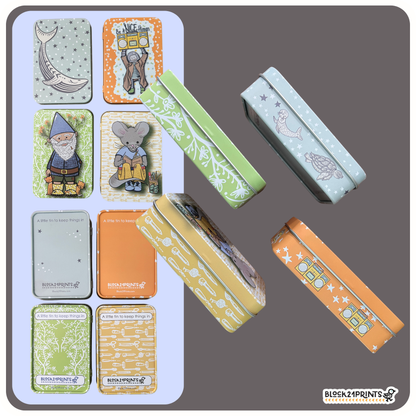 Be A Nice Human - Tin Box with Hinged Lid