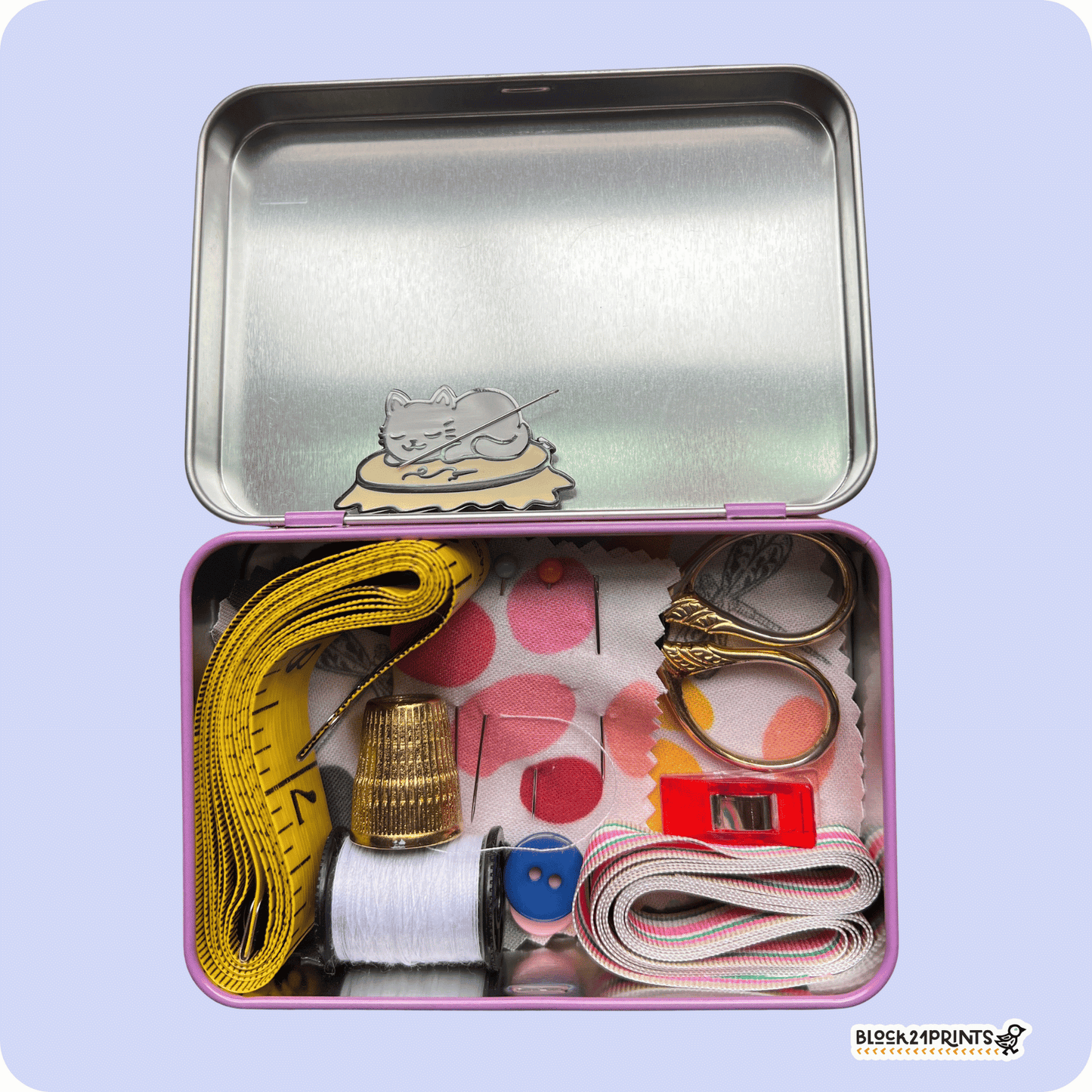 Gnome - Tin Box with Hinged Lid