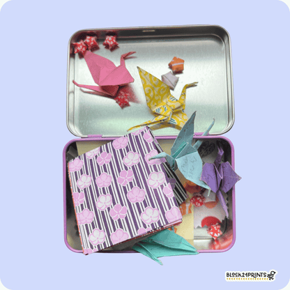 Art Mouse - Tin Box with Hinged Lid