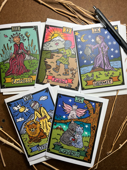 Tarot Cats Card Set