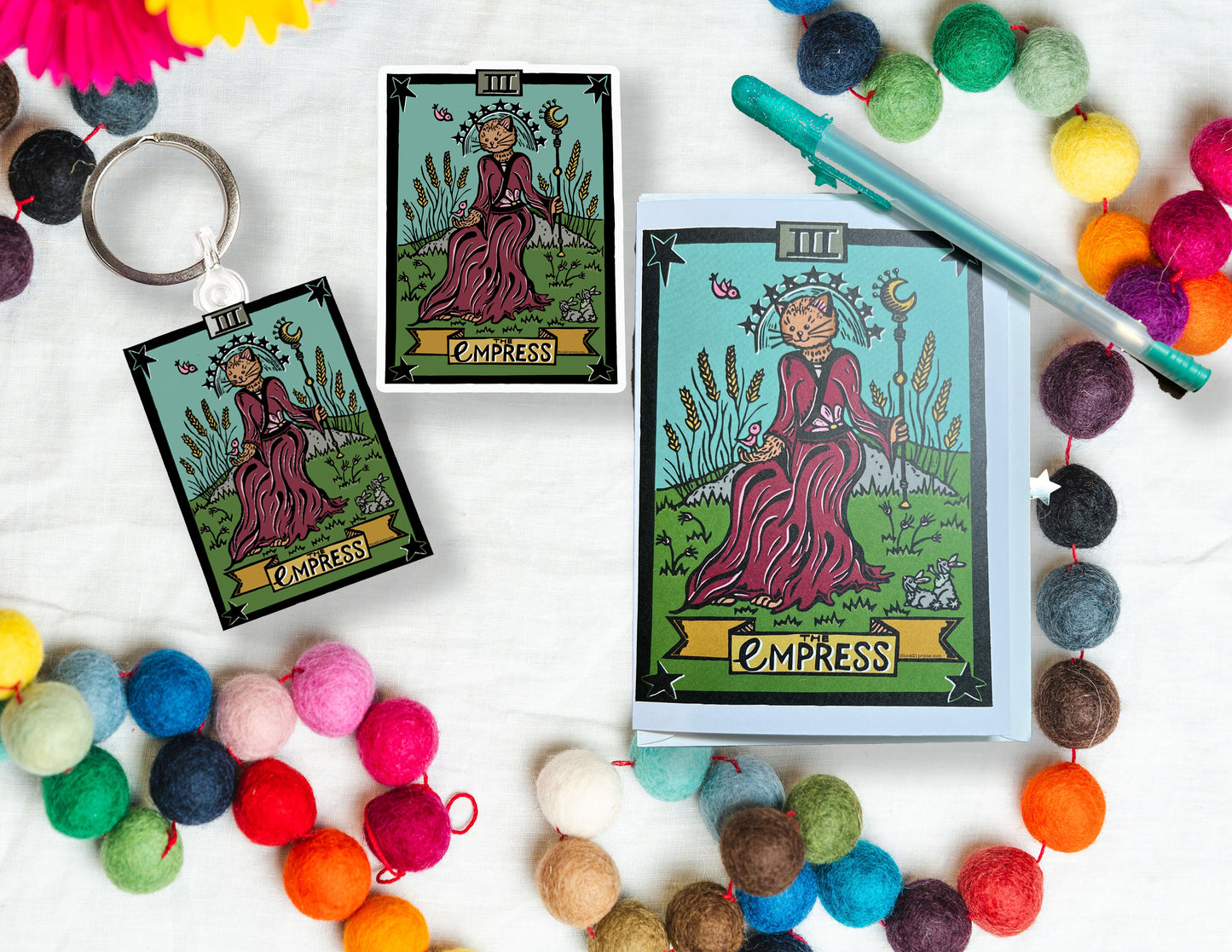 Empress Tarot Cat Bundle Set