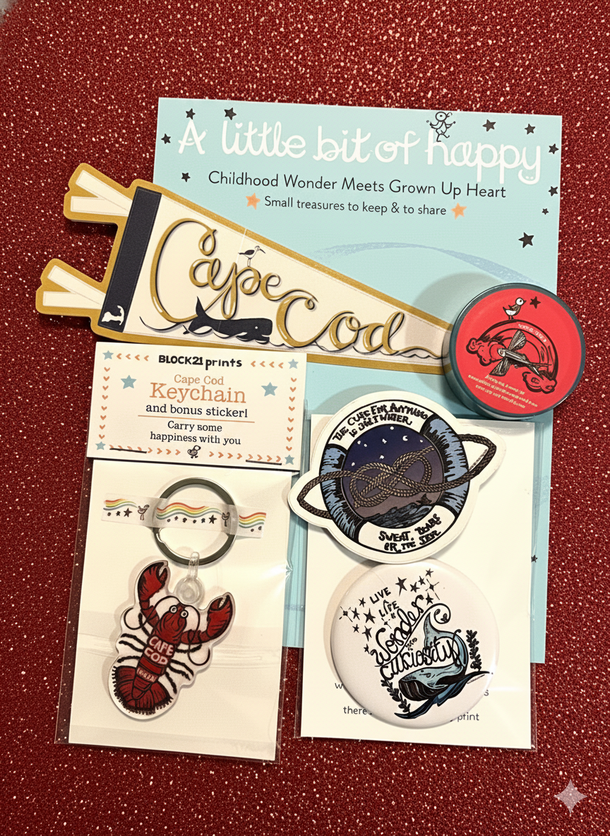 Cape Cod Little Bits of Happy Bundle - New England Stationery + Gifts