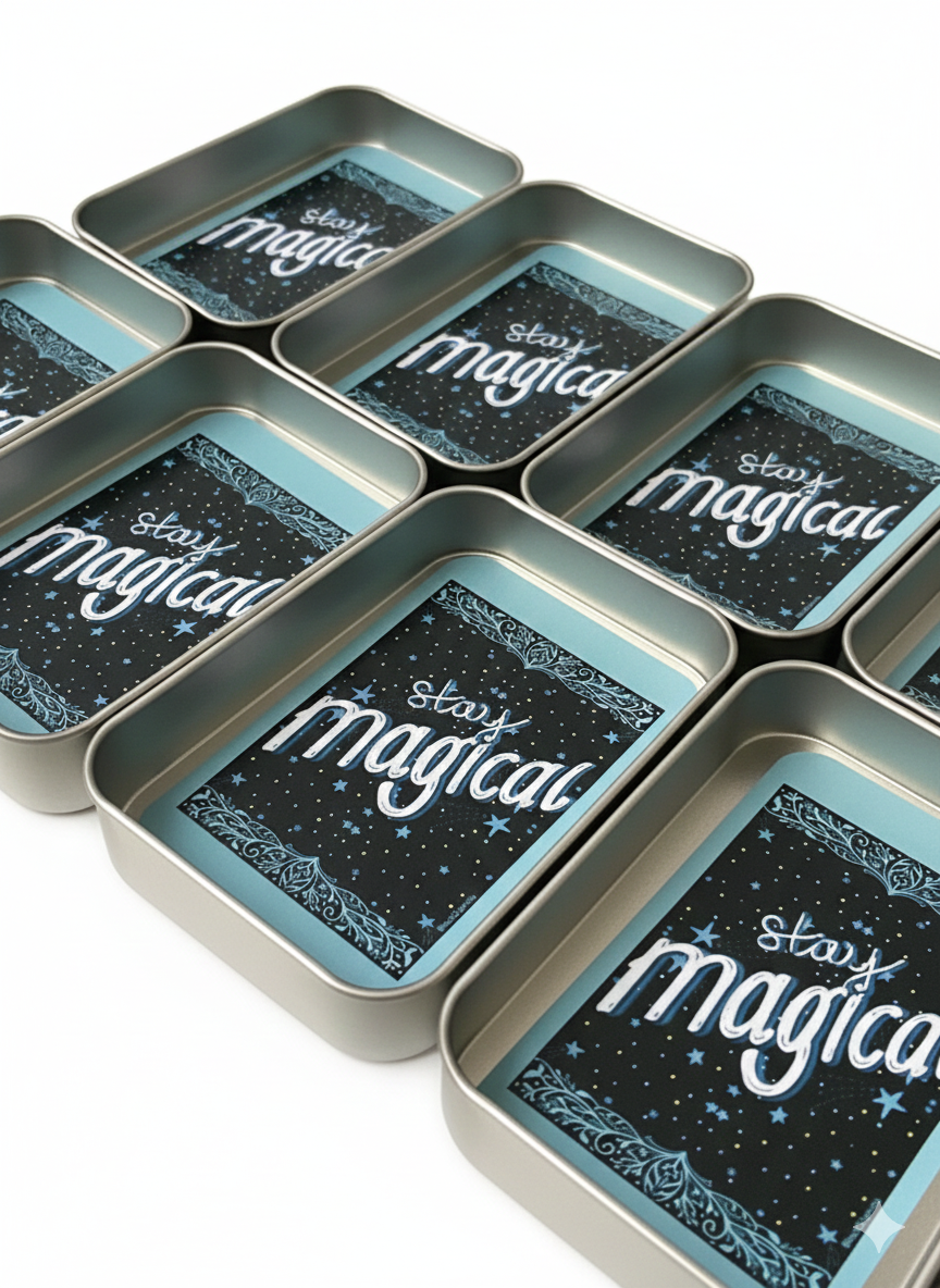 Gnome Sticker Tin | 6 Vinyl Stickers