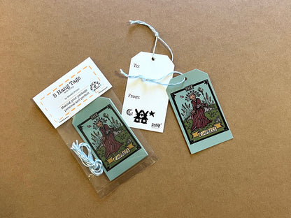 Empress Tarot Cat Gift Tags