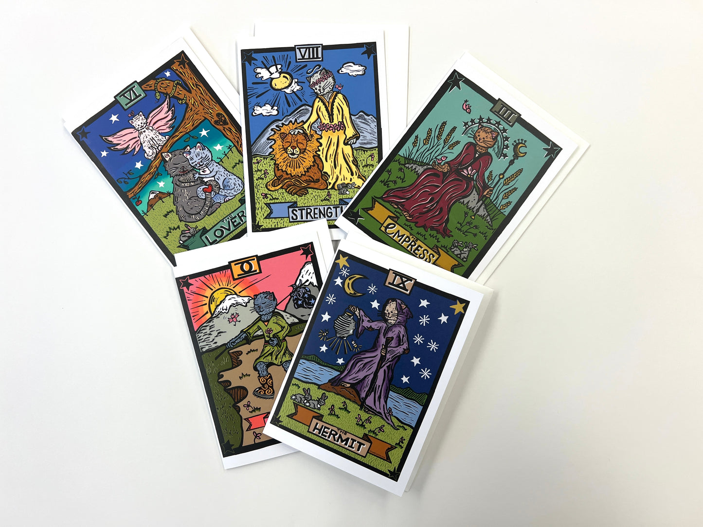 Tarot Cats Card Set