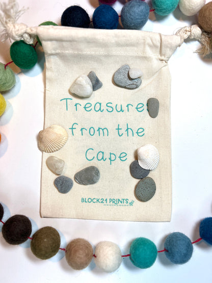 Cape Cod Sticker Treasure Pouch