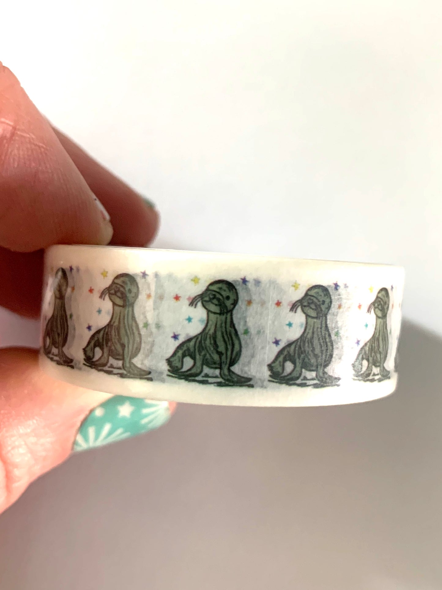 Seal & Stars Washi Tape