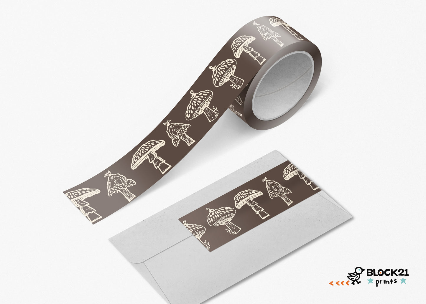 Mushrooms Forest Floor Washi Tape