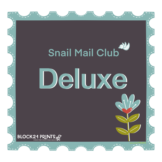 Snail Mail Club DELUXE - Tier 3 - A Monthly Subscription