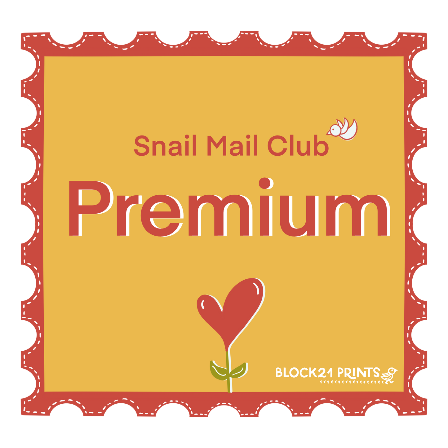 Snail Mail Club PREMIUM - Tier 2 - A Monthly Subscription