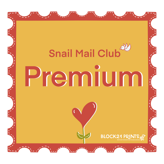 Snail Mail Club PREMIUM - Tier 2 - A Monthly Subscription