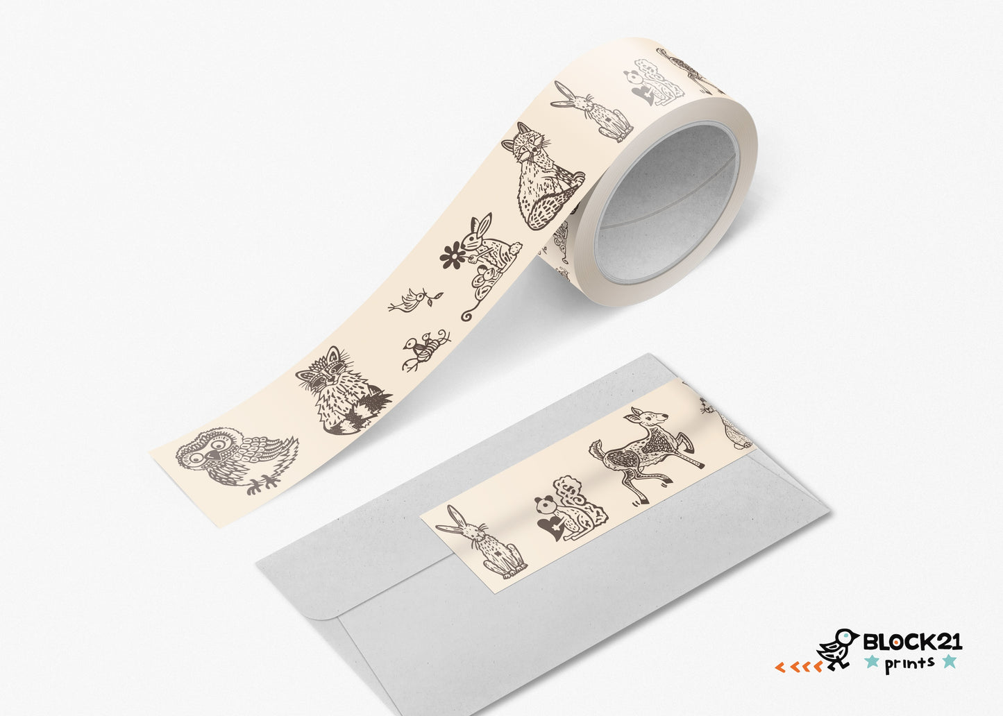 Woodland Creatures Washi Tape Decorative Tape