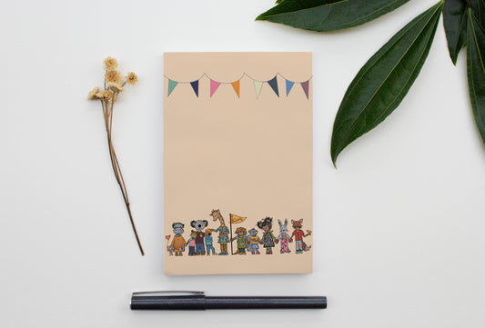 Animal Community Note Pad