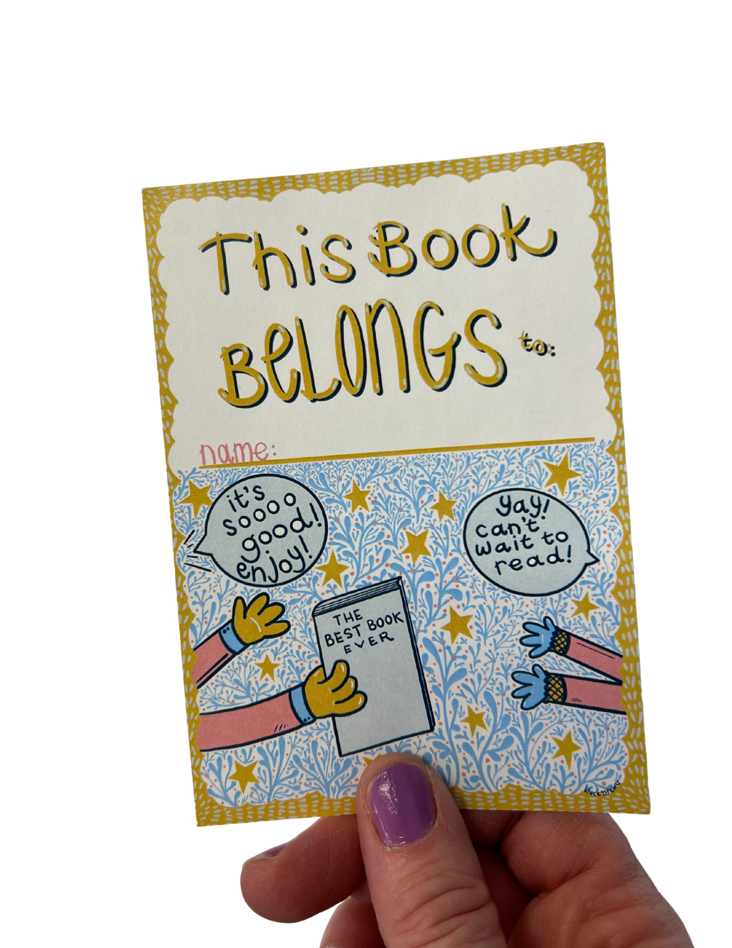 This Book Belongs To Bookplates – Best Book Ever