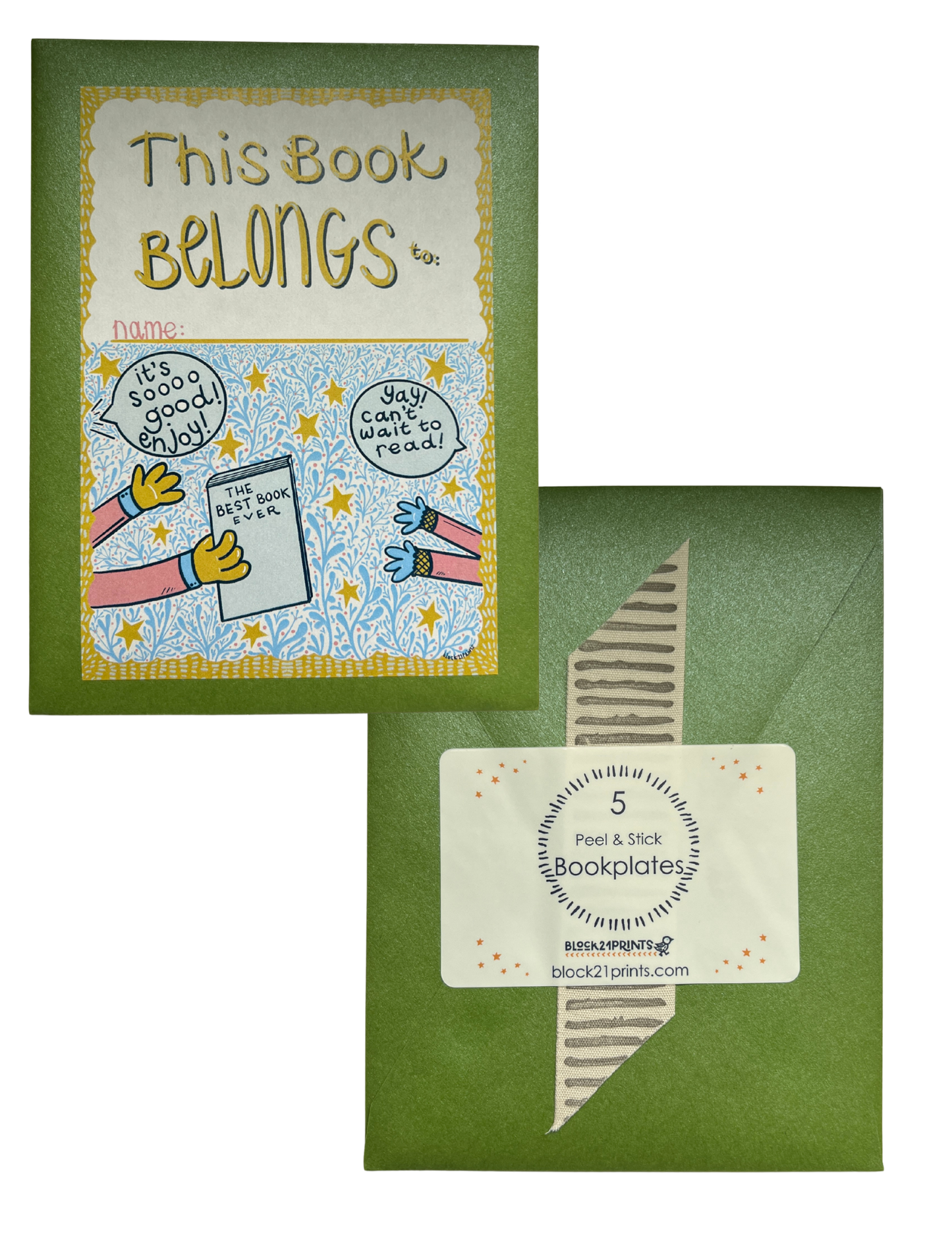 This Book Belongs To Bookplates – Best Book Ever