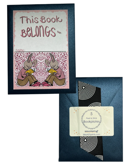 This Book Belongs To Bookplates – Reading Rabbits