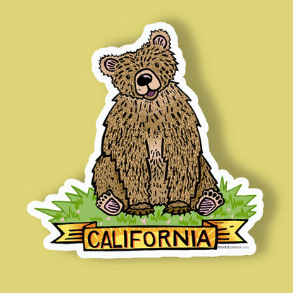 California Bear Sticker - Wildfire Relief Donation