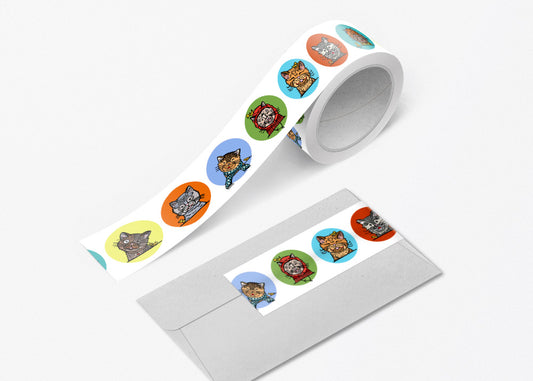 Happy Cats Washi Tape