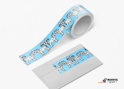 Husky Dog Washi Tape