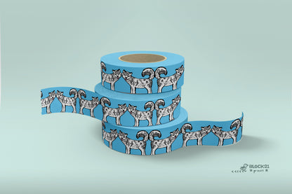 Husky Dog Washi Tape