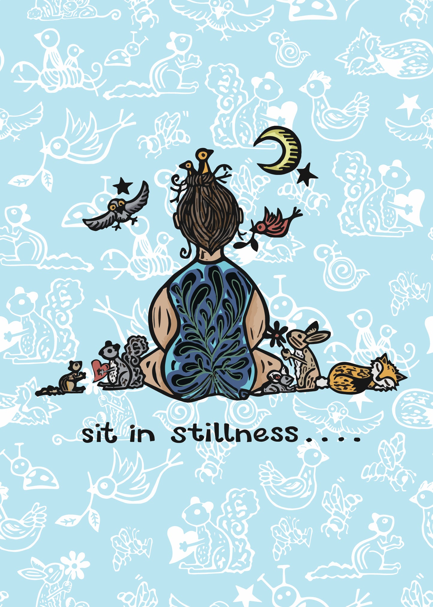 Journal Notebook - Sit in Stillness