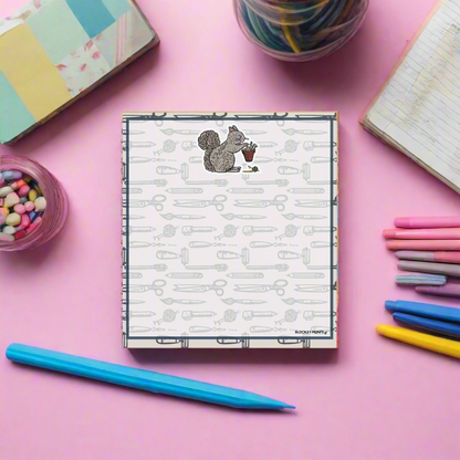 Art Squirrel Notepad