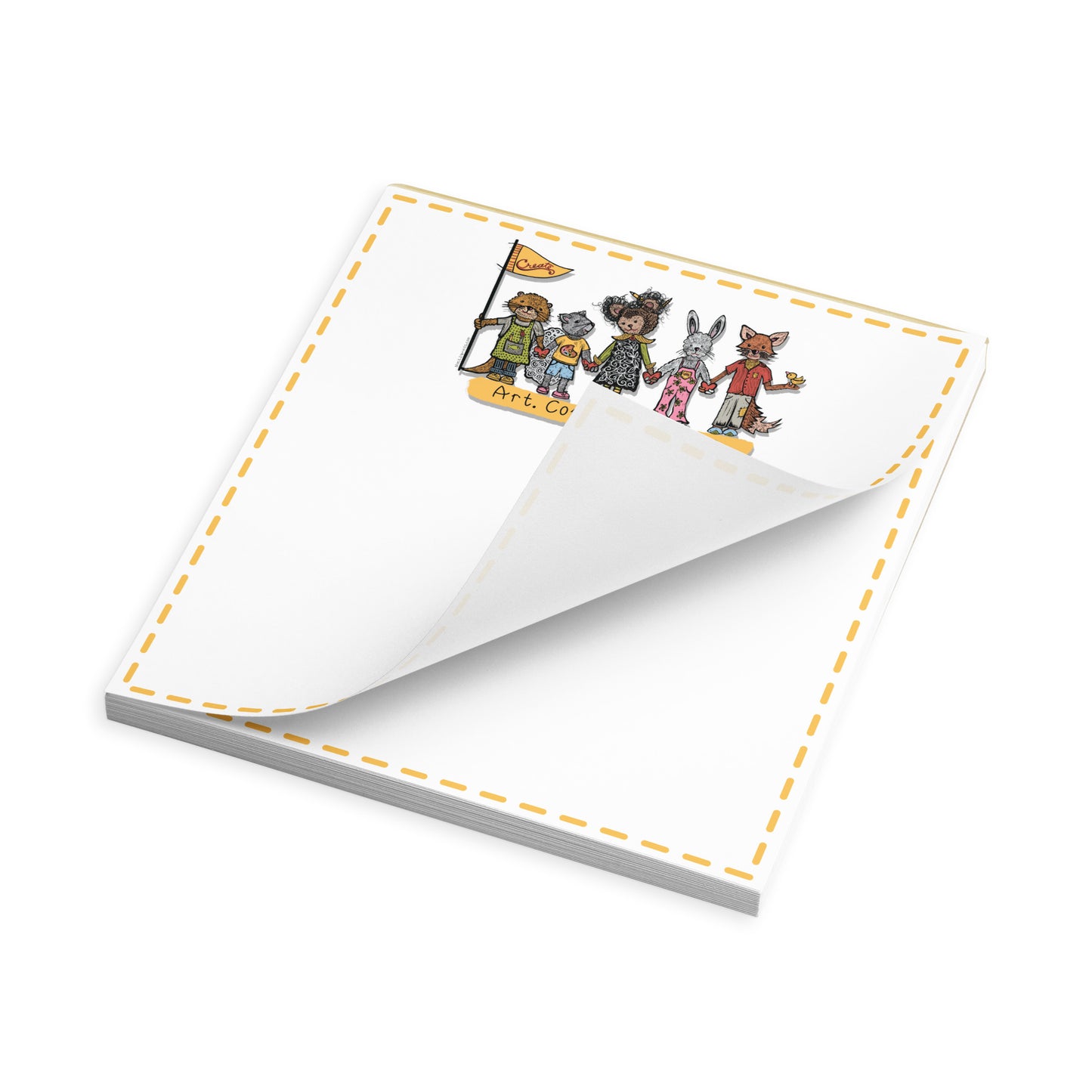 Art Community Love Blank Notepad