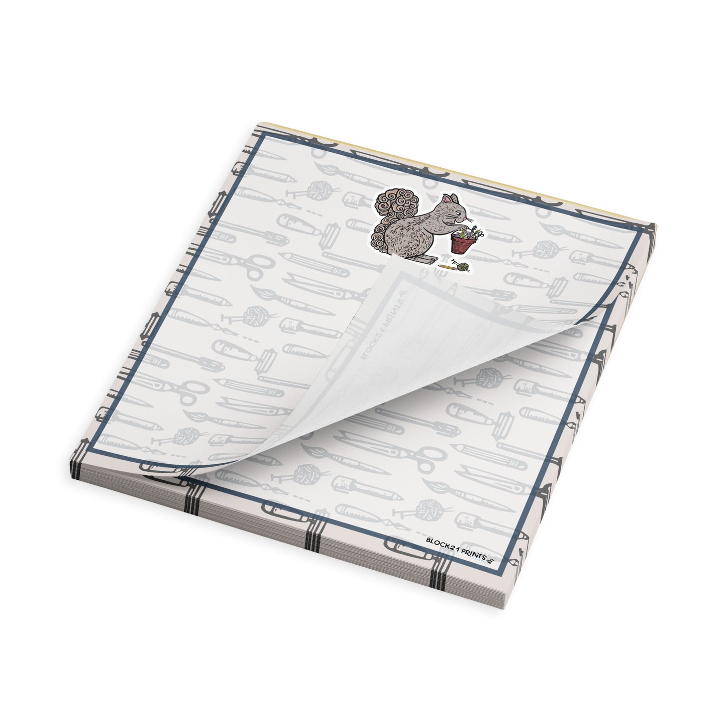 Art Squirrel Notepad