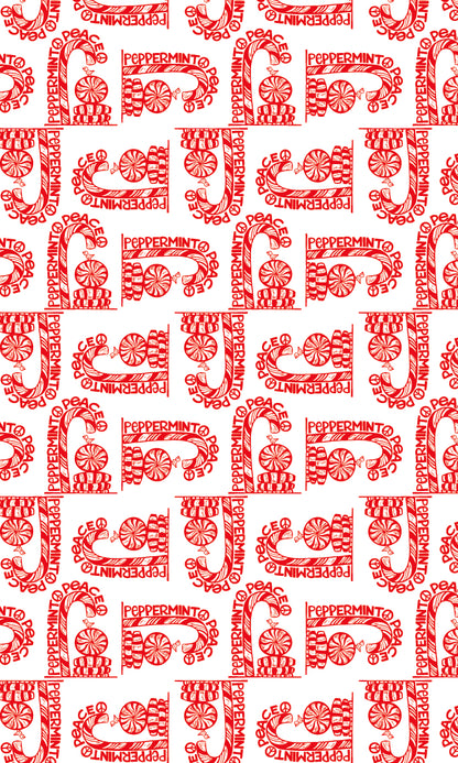 Holiday Winter Candy Cane Bears - Gift Tags - set of 5 (Copy)