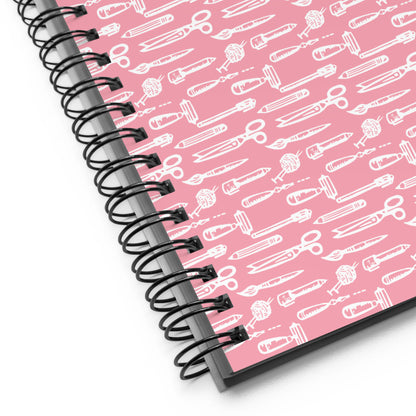 Just Start Inspirational Spiral notebook with dot grid pages