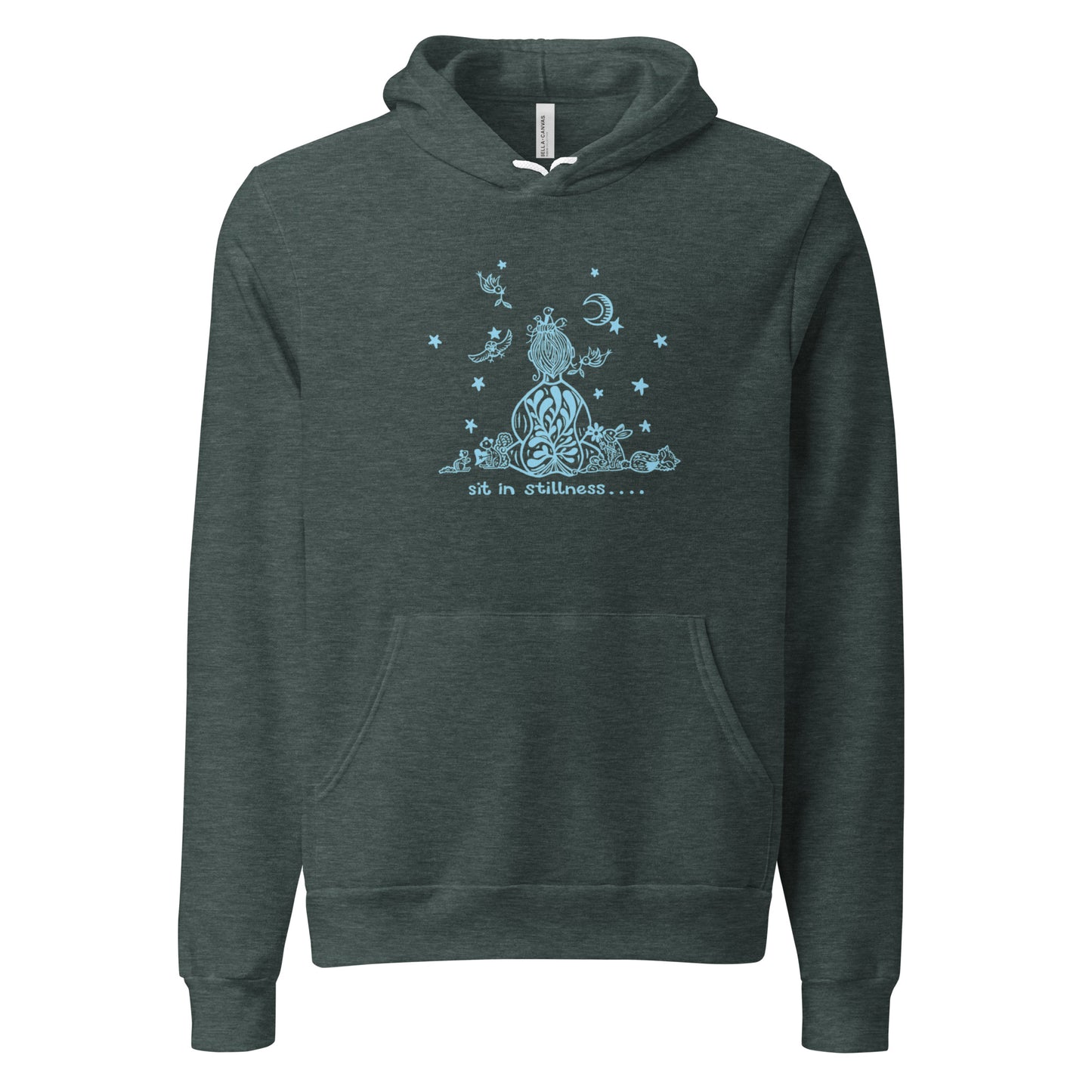 Sit In Stillness - Mindfulness - Unisex hoodie